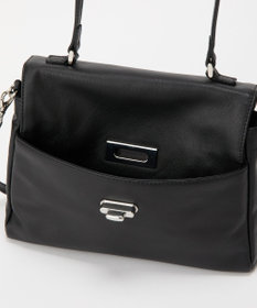 russet ソフトレザーフラップミニトートバッグ(CE-1674)