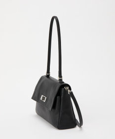 russet ソフトレザーフラップミニトートバッグ(CE-1674)