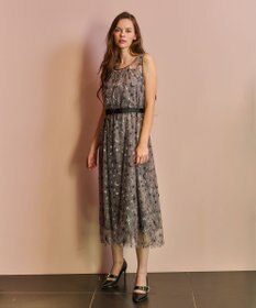 GRACE CONTINENTAL スペースembチュールドレス