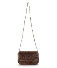 23区 フェイクファー ショルダーバッグ