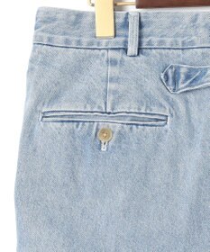 J.PRESS MEN 【J.PRESS ORIGINALS】SHIOTA DENIM Piped Stem１tuck  / Made in Japan