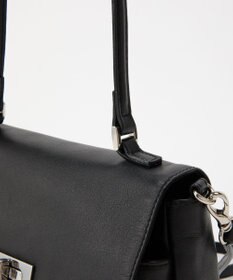 russet ソフトレザーフラップミニトートバッグ(CE-1674)