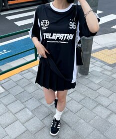 WEGO サッカーメッシュ切り替えビッグT