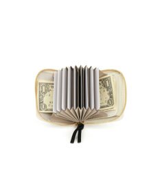 UNBILLION ペルケ perche×黒ねこ意匠 ROBIN / ジャバラカードウォレット