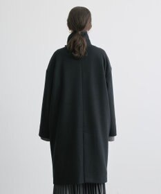 AMERICAN HOLIC リサイクル中空FIBERスタンドカラーロングコート