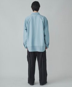 WEGO 【ユニセックス着用ITEM/SMLサイズ展開/冷房対策/紫外線対策】シアーBIGシャツ