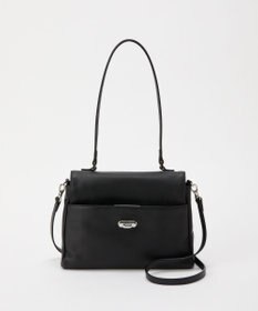 russet ソフトレザーフラップミニトートバッグ(CE-1674)