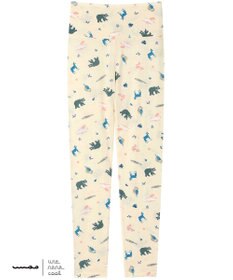 une nana cool MADE WITH 京都市動物園 ハラマキ付レギンス