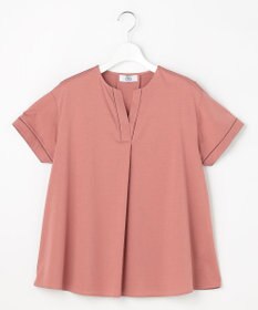J.PRESS LADIES プレーティングジャージー チュニック丈 カットソー