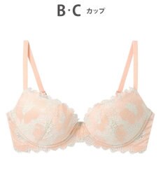 AMPHI ノンワイヤーブラ 谷間メイク ボリュームアップ Aカップあり 【BRAGENIC ブラジェニック プラスタイプ】 ブラジャー ブラ ワイヤレス BMI451 アンフィ／ワコール