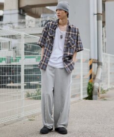 WEGO オンブレチェックシャツ（SS）