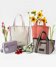 TOCCA 【WEB限定＆一部店舗限定】STRADA CANVAS TOTE L トートバッグ L