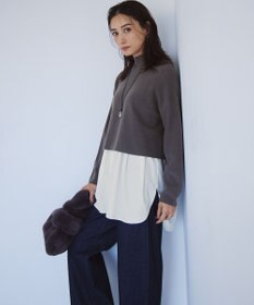 23区 フェイクファー チェーン バッグ