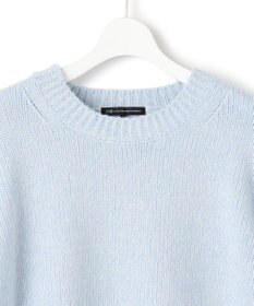 23区 S 【洗える】ウールカシミヤ パフスリーブ ニット