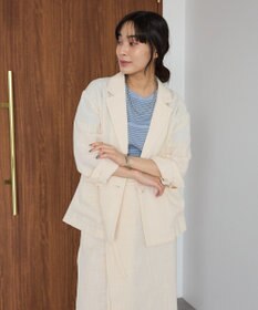CRAFT STANDARD BOUTIQUE リネンライクオーバーサイズジャケット