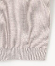 自由区 L 【洗える】パールディティール クルーネックニット