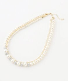 ANY SIS 【2WAY】パール調 ネックレス