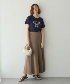 YECCA VECCA 【接触冷感】カットマーメイドスカート