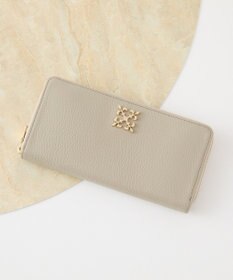 russet モノグラムプレートラウンドジップウォレット(SO-372)