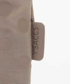 Y'SACCS ドットジャガードポーチ付きリュックサック