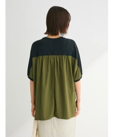 Green Parks ナイロンドッキングロゴチュニック