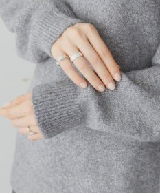 AMERICAN HOLIC ラグランラメニットプルオーバー