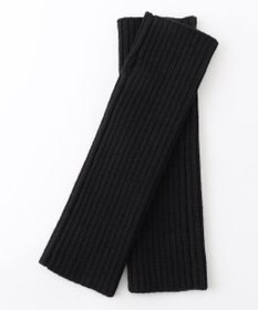 自由区 【洗える】ウールブレンドバルキー アームウォーマー