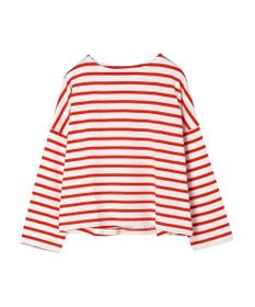 AMERICAN HOLIC ボートネックボーダープルオーバー