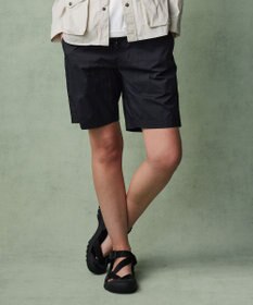 JOSEPH ABBOUD MOUNTAIN 【軽量/ストレッチ/ECO撥水】ライトワッシャーストレッチ アウトドアイージー ショーツ ブラック系