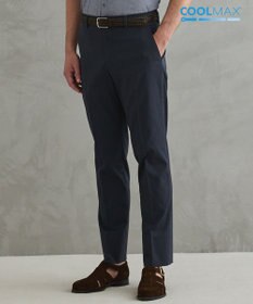 GOTAIRIKU 仕事で着られる綿パン【吸水速乾/ストレッチ/折り目加工】クールマックスコットンパンツ_ノータック（26年モデル）