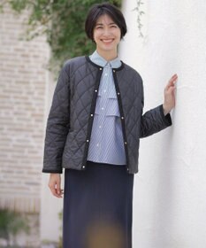 J.PRESS LADIES L Shineシャンブレーツイル スカート