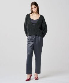 uncrave 【手洗い可】シルキーニット カップ付き キャミソール（uncrave WHITE）