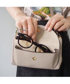 PELLE BORSA レザーポシェット メガネポケット付き Reinette レネット 4795