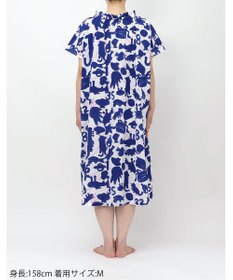 tsumori chisato SLEEP ツモリチサト ワンピース 綿100%(本体) ローン素材 4分袖 ロング丈 レディース UNT112 /ワコール