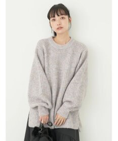 earth music&ecology フワフワＭＩＸヤーンチュニック