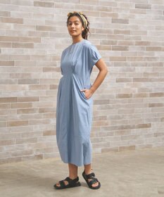 J.PRESS YORK STREET 【WOMEN】リネンライクイージーフィット ワンピース