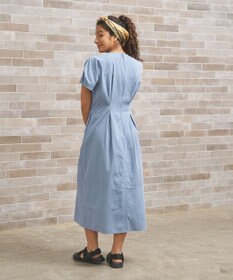 J.PRESS YORK STREET 【WOMEN】リネンライクイージーフィット ワンピース