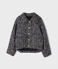 GRACE CONTINENTAL パディングツイードジャケット