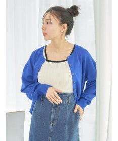 earth music&ecology ＵＶカット加工　ベーシックカーディガン