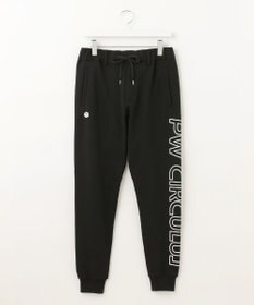 PW CIRCULUS 【MEN】アスレジャー 裏毛 サイドプリント ジョガーパンツ