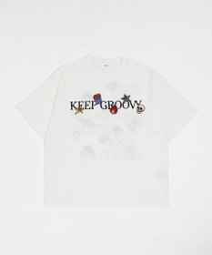 WEGO 【ユニセックス着用ITEM/機能T】接触冷感モチーフ刺繍グラフィックT（SS）