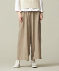 J.PRESS YORK STREET 【WOMEN】リラックスワイドパンツ