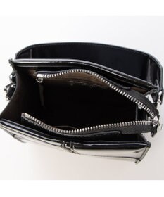 UNBILLION カシュカシュ cachecache / エナメル調ボックスパネルミニショルダー