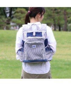 PET PARADISE Ｌｅｅ ハグ＆リュック  キャリーバッグ 《ヒッコリー柄》 M 小型犬