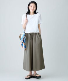 ANY 筒形ショルダーバッグ