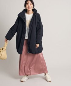 Green Parks シームレス中綿ドロストコート