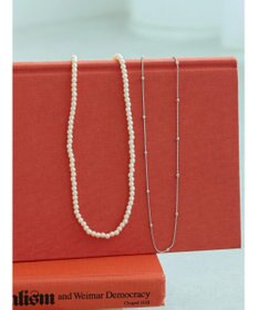 AMERICAN HOLIC ベビーパール・メタルボールＳＥＴネックレス