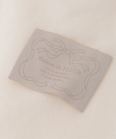 Maison de FLEUR リボン付きストール