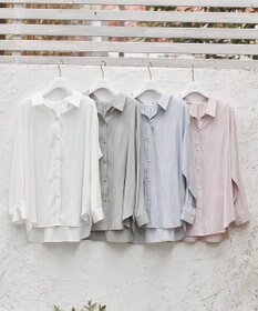 ANY SIS 【美人百花7月号掲載】ライトシアー シャツ