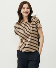 J.PRESS LADIES 【WEB限定カラーあり・洗える】ULTIM天竺ボーダー カットソー